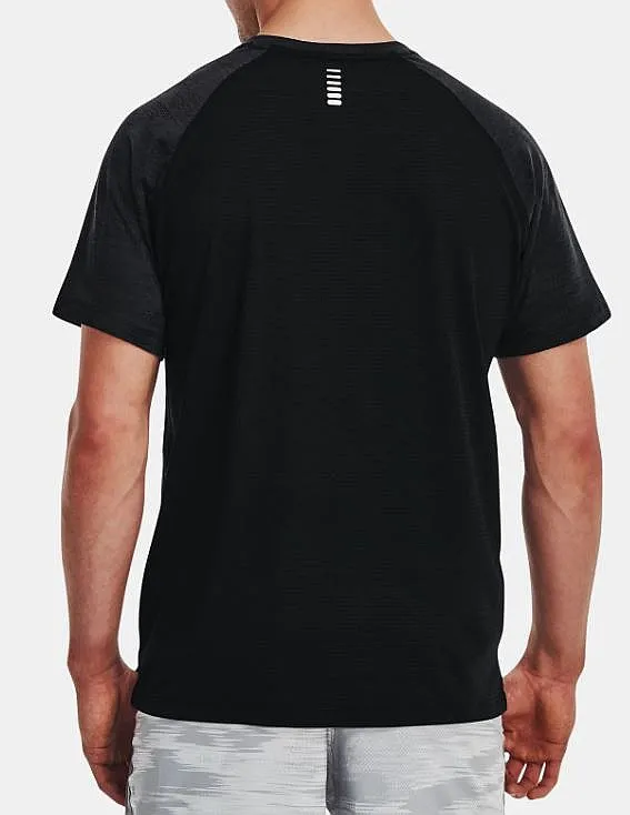 T-Shirt Under Armour Streaker Speed Camo - Black - men´s