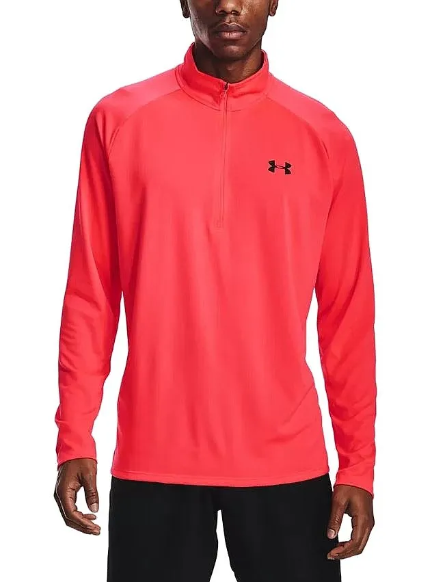 T-Shirt Under Armour Tech 2.0 LS - Beta/Black - men´s