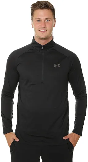 T-Shirt Under Armour Tech LS - 001/Black - men´s