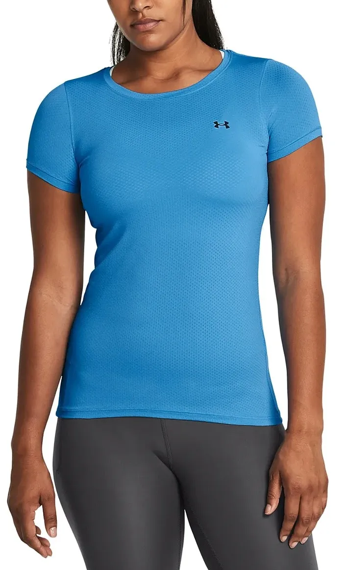 T-Shirt Under Armour Tech Mesh - Viral Blue/Black - women´s