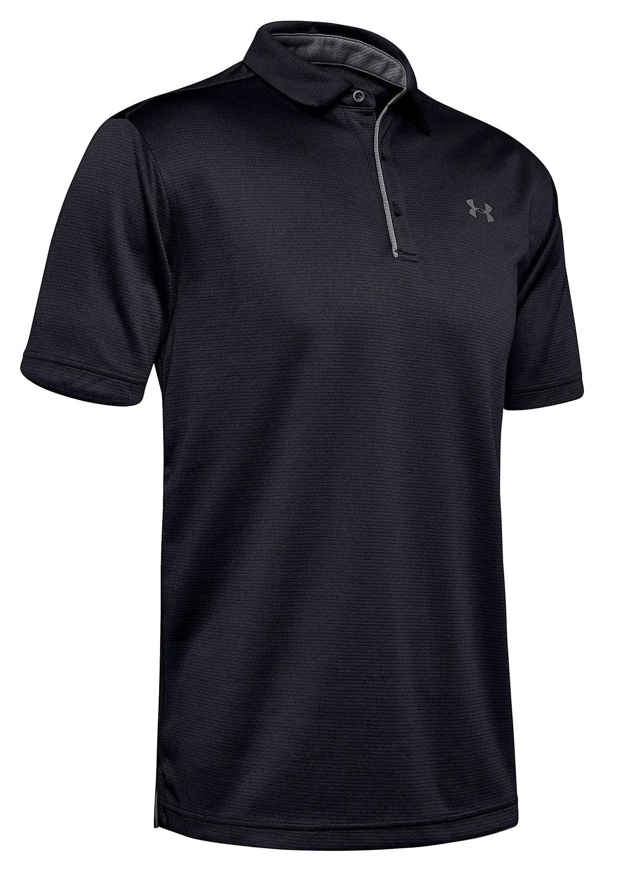 T-Shirt Under Armour Tech Polo - 001/Black/Graphite - men´s