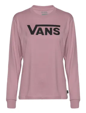 T-Shirt Vans Flying V Classic Bff LS - Flying V Lilas - women´s