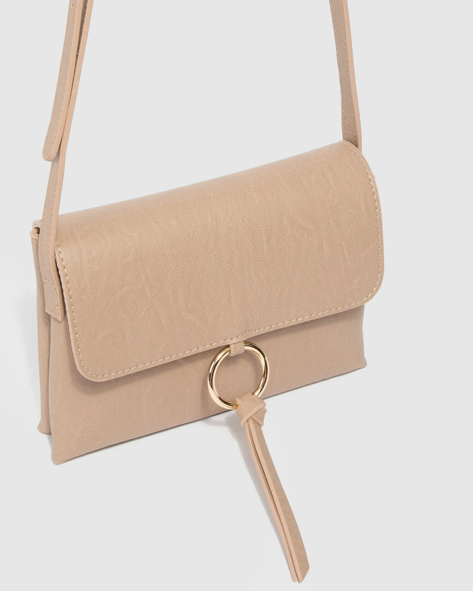 Taupe Brooklyn Crossbody Bag