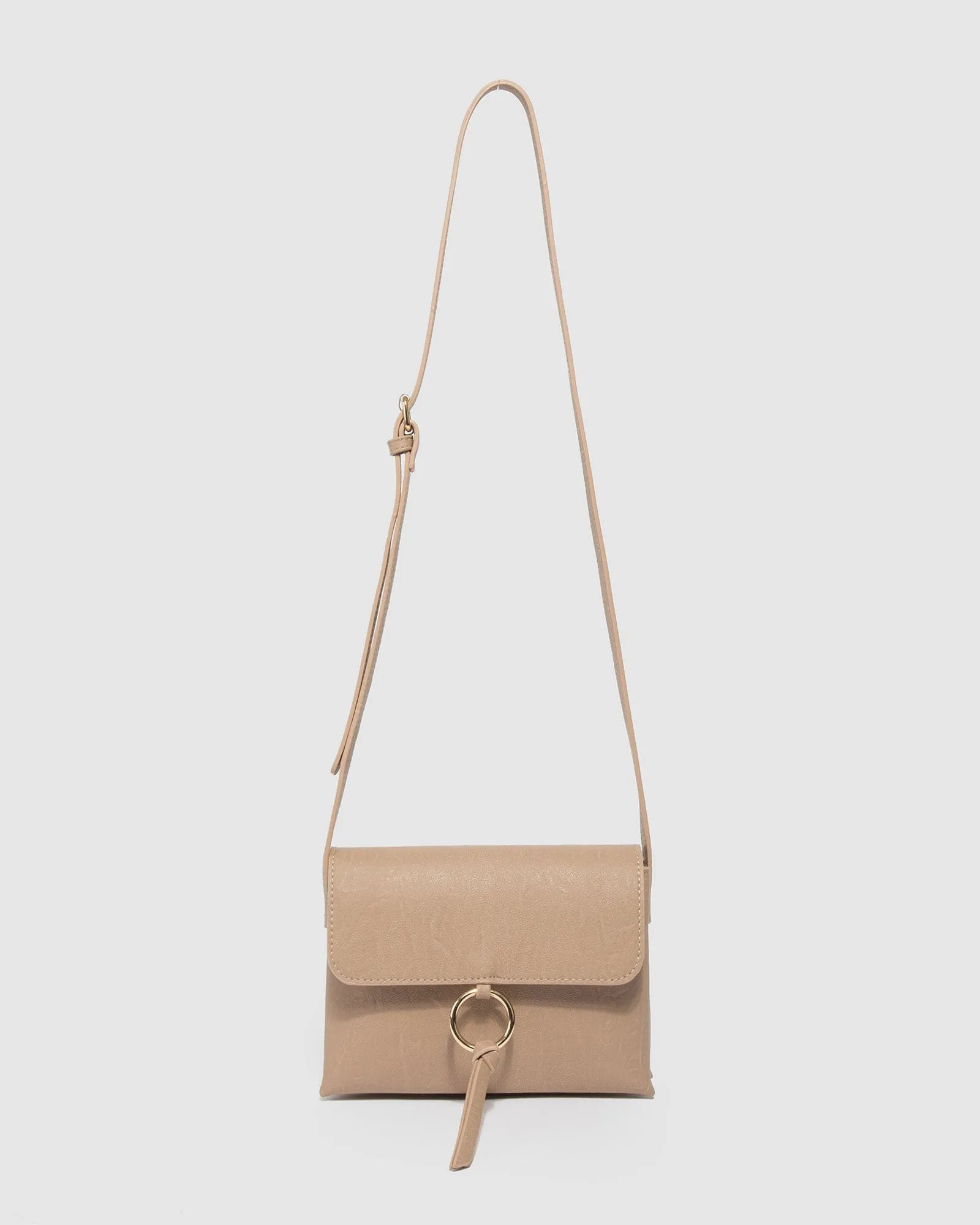 Taupe Brooklyn Crossbody Bag