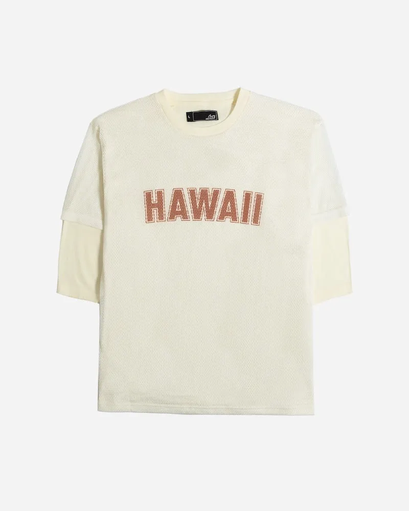 Team Hawaii Knit Vintage White