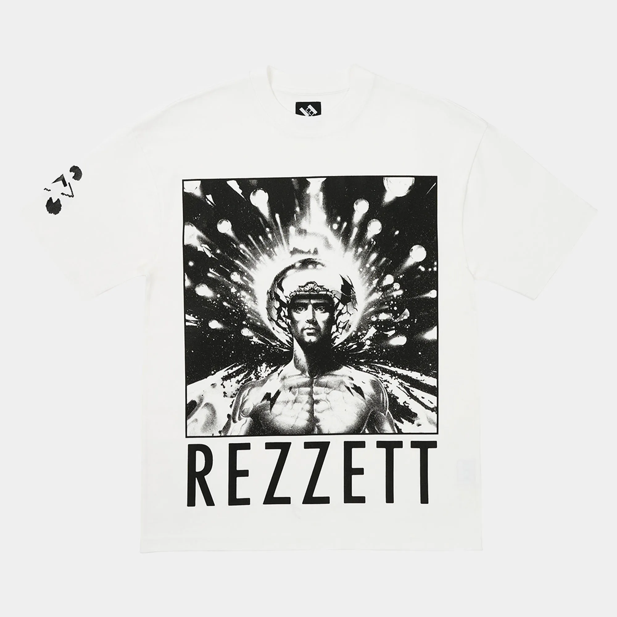 The Trilogy Tapes Rezzett Boshly T-Shirt - White