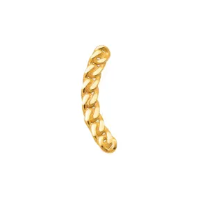 Gold Flat Chain Pin