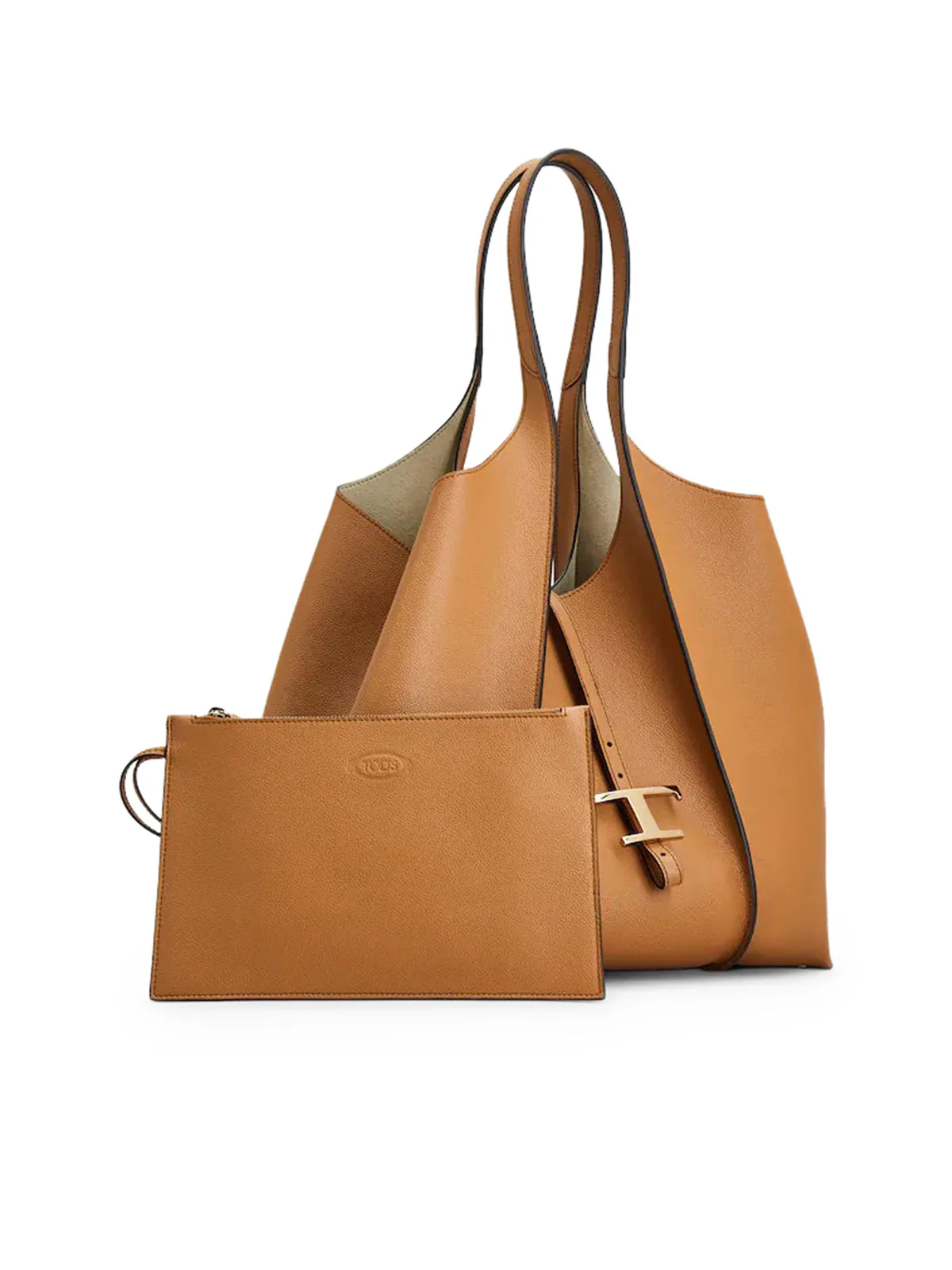 Timeless Leather Medium Shopping Bag