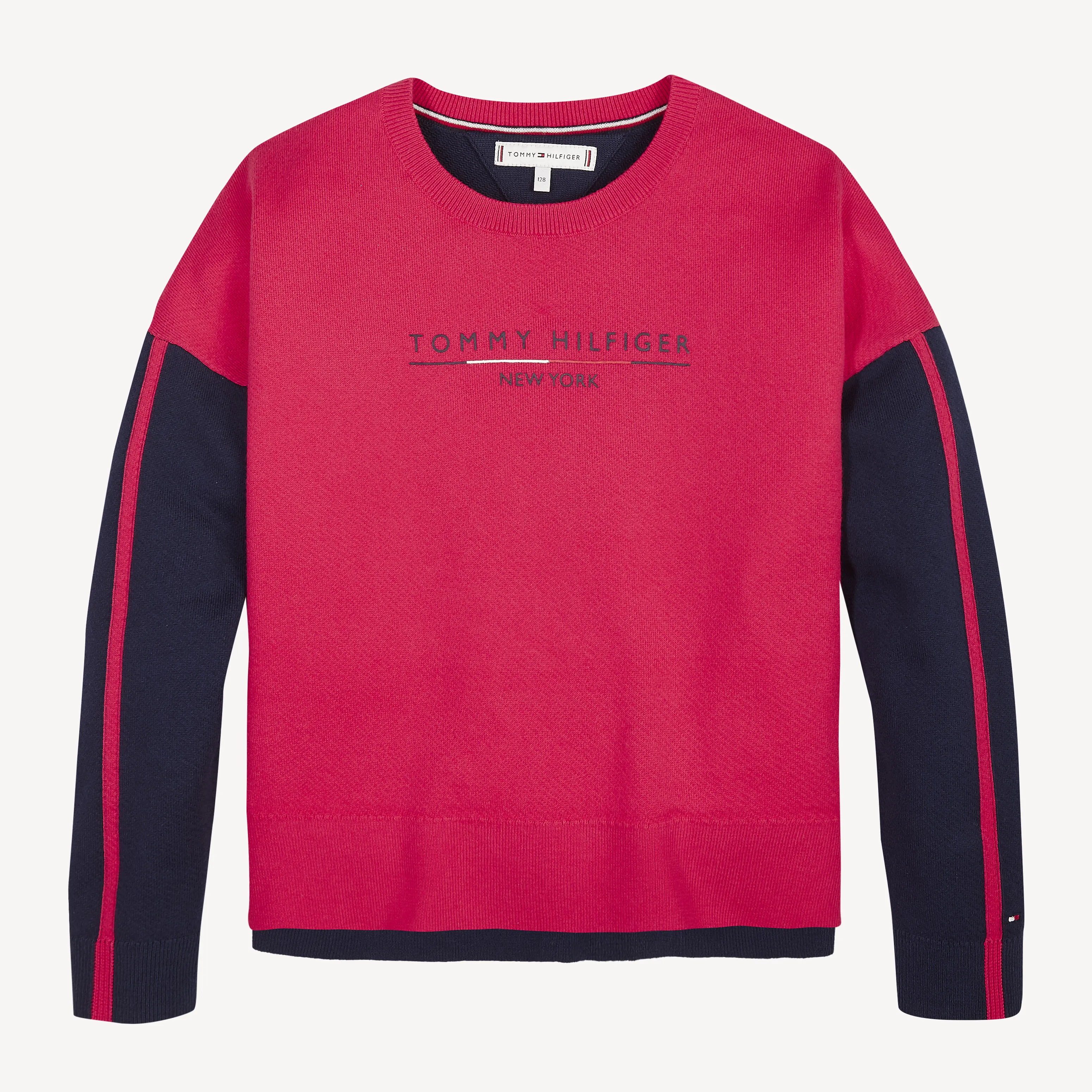 Tommy Hilfiger Girls Cotton Sweater Jumpers