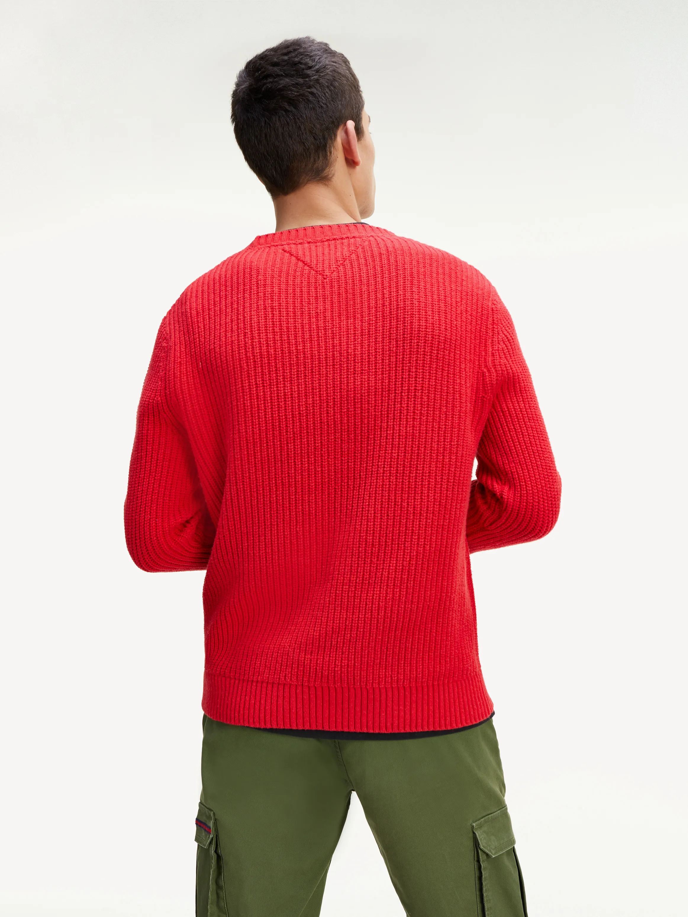 Tommy Hilfiger Ribbed Knit Jumper | Shop Jumpers | Tommy Badge Collection