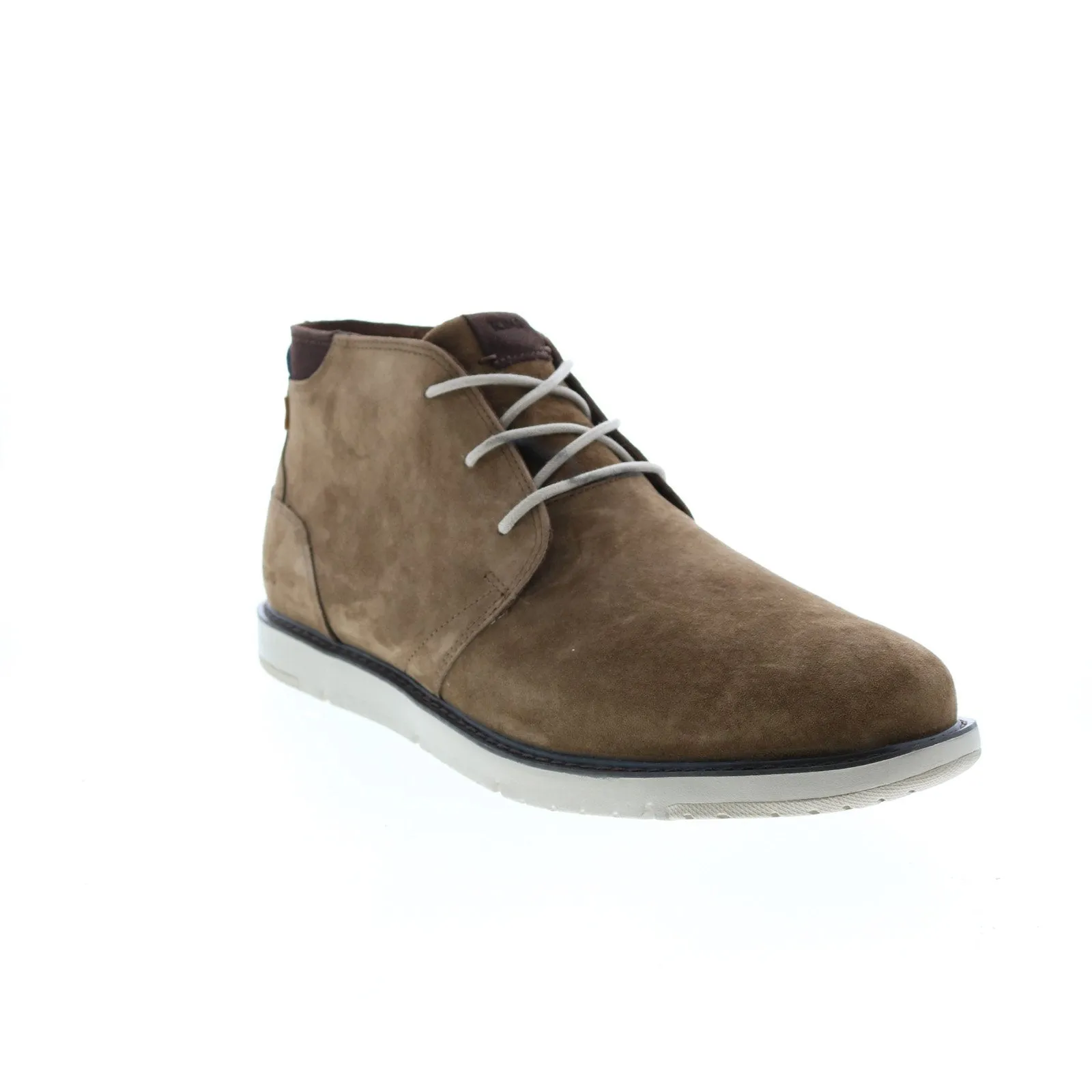 Toms Navi 10015941 Mens Brown Nubuck Lace Up Chukkas Boots