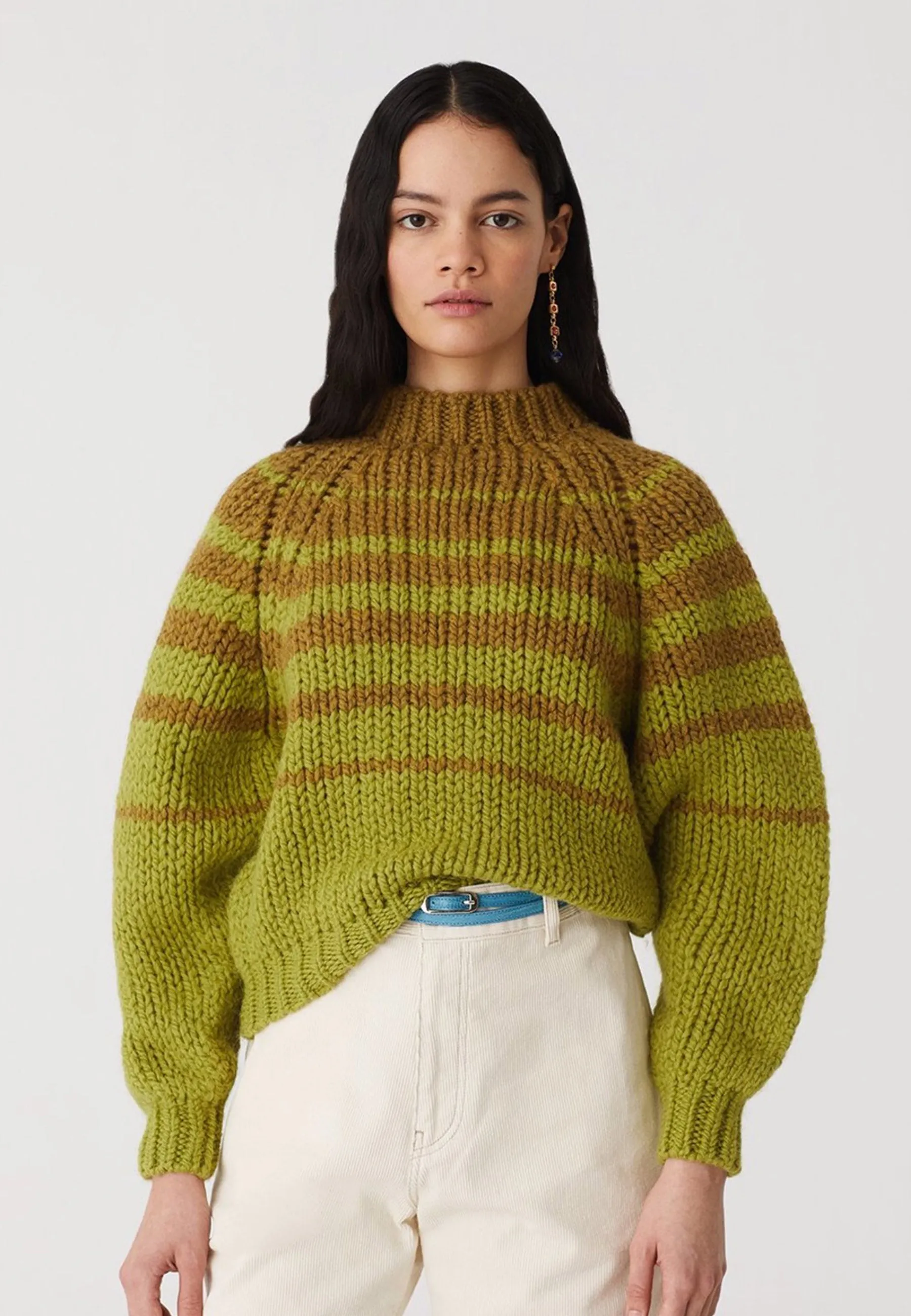 Trance Knit - lime green