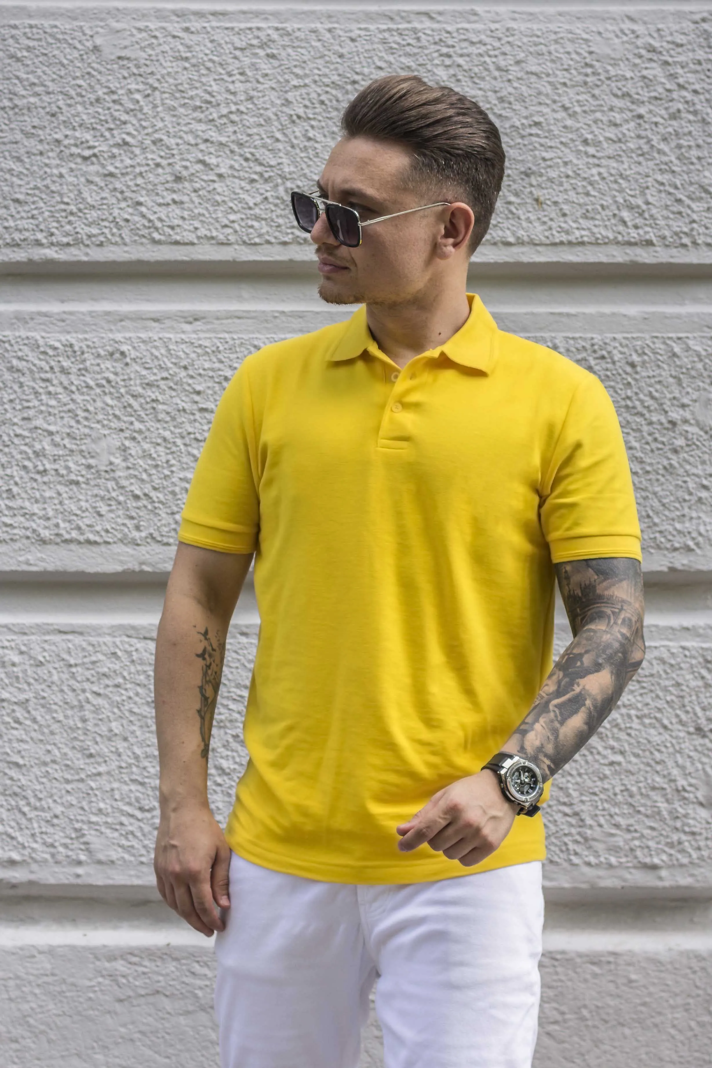 Yellow Polo Shirt