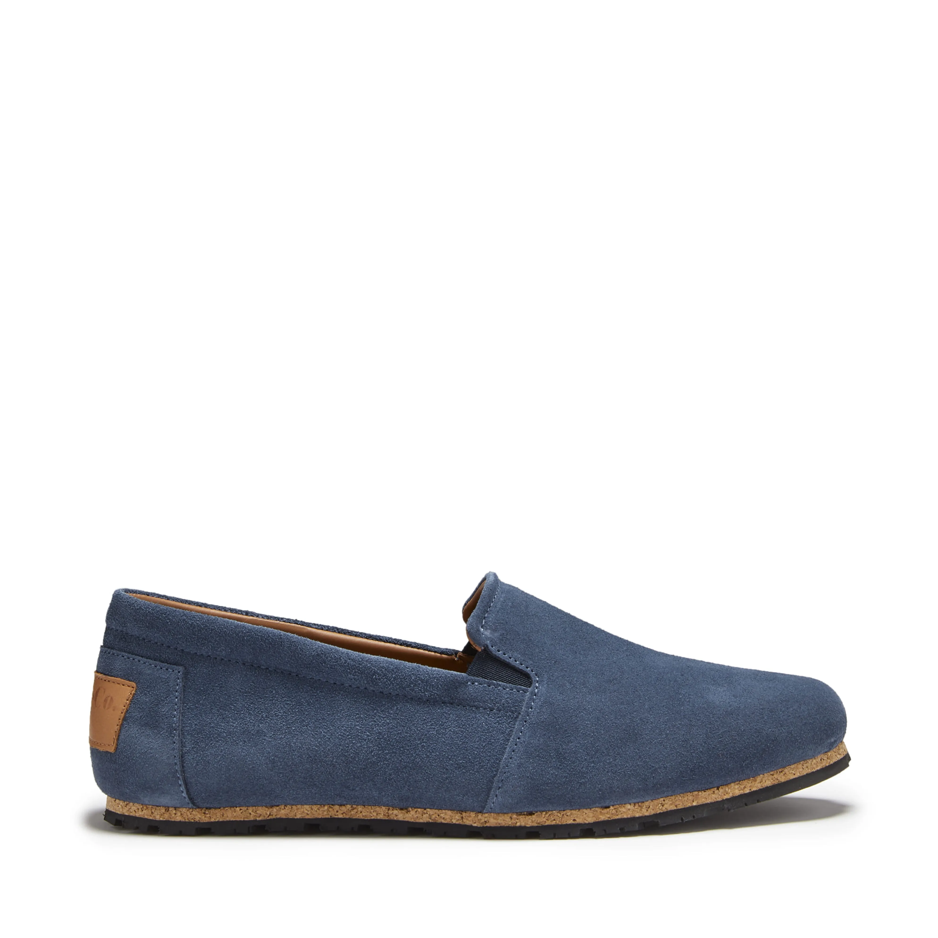 Tyre Sole Espadrilles, denim blue suede