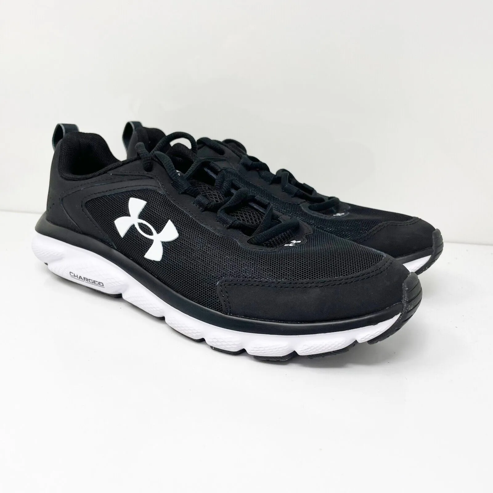 Under Armour Mens Assert 9 3024591-001 Black Running Shoes Sneakers Size 8.5