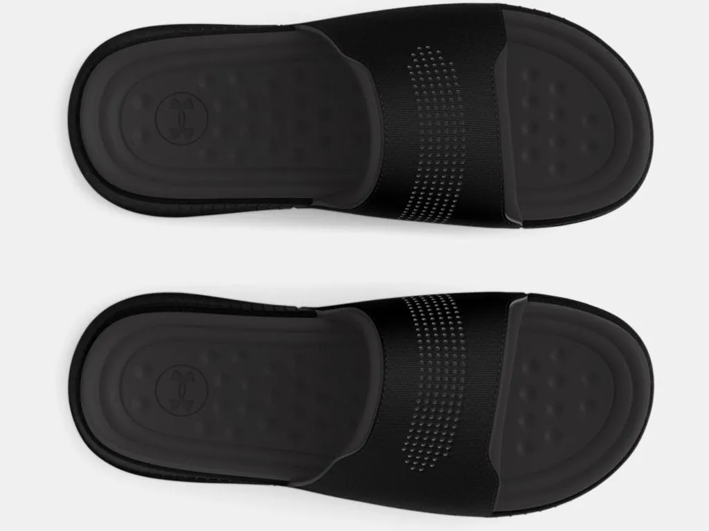 Under Armour UA Ansa Elevate Slides 3025044-001 - Black/Jet Gray