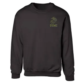 USMC Black Sweatshirt