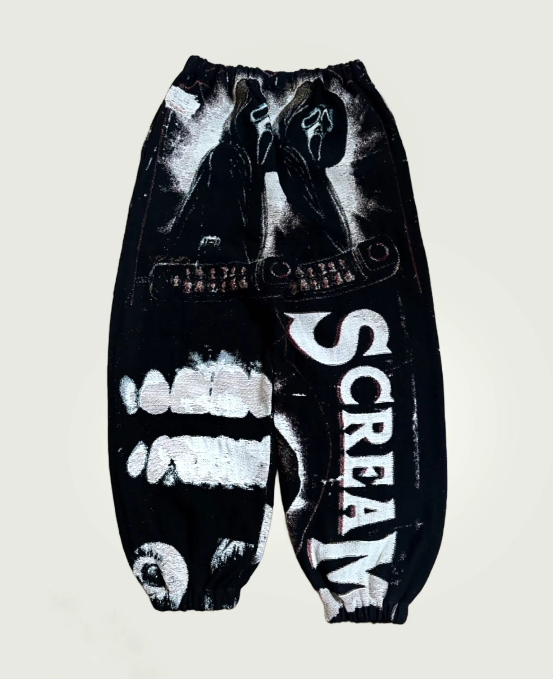 VA-SS24-726 SCREAM FULL TAPESTRY TROUSERS