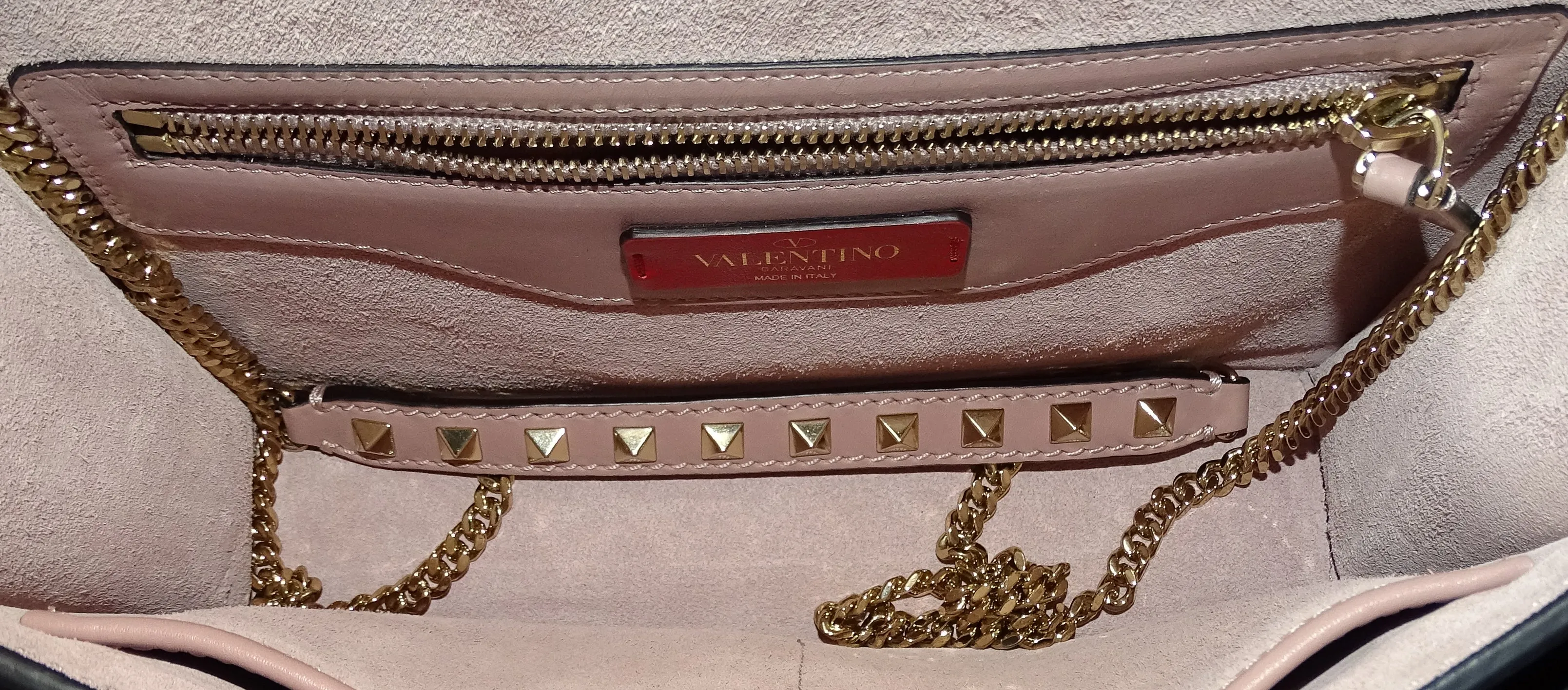 Valentino Nude Floral Shoulder Purse