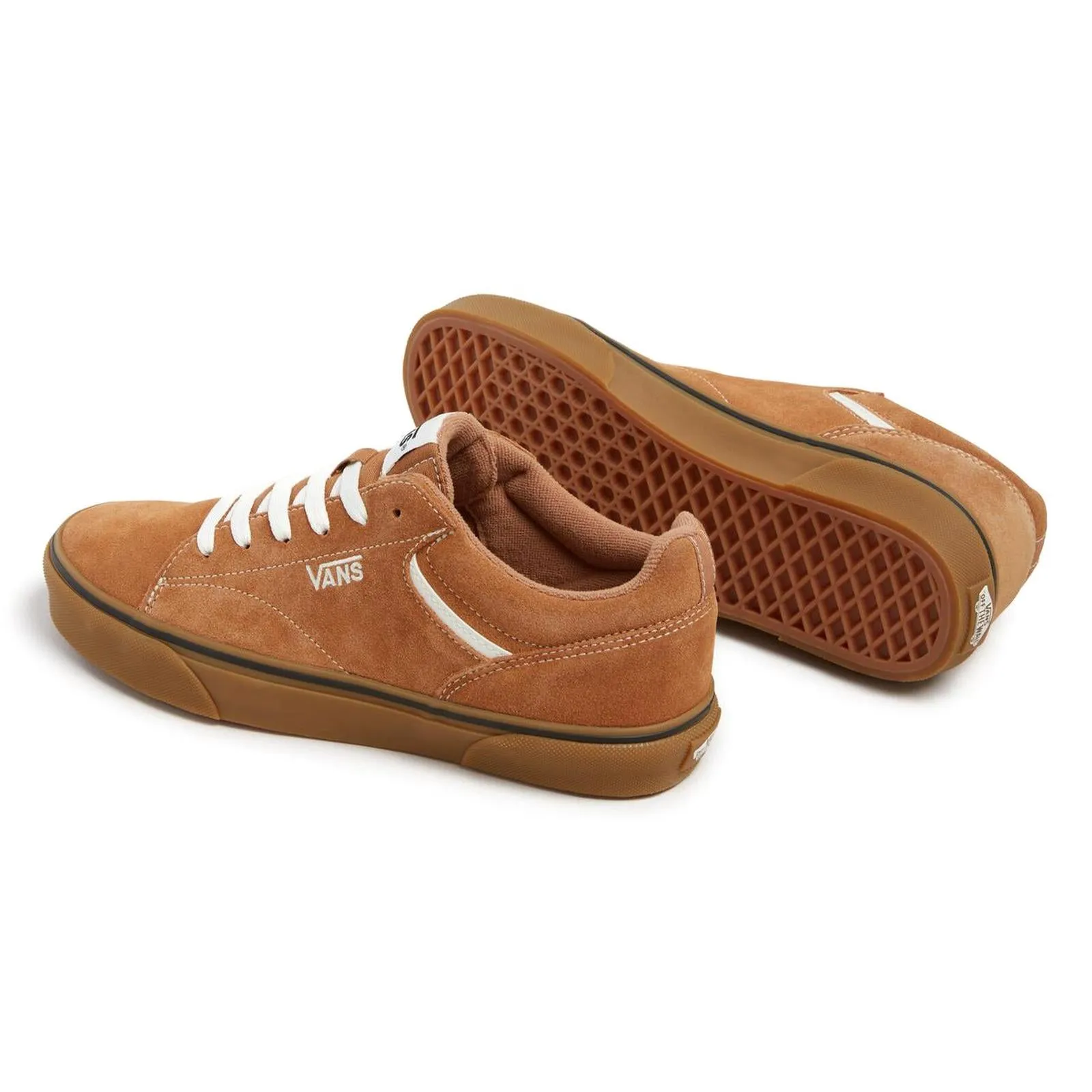 Vans Mens Seldan Suede Low Rise Trainers