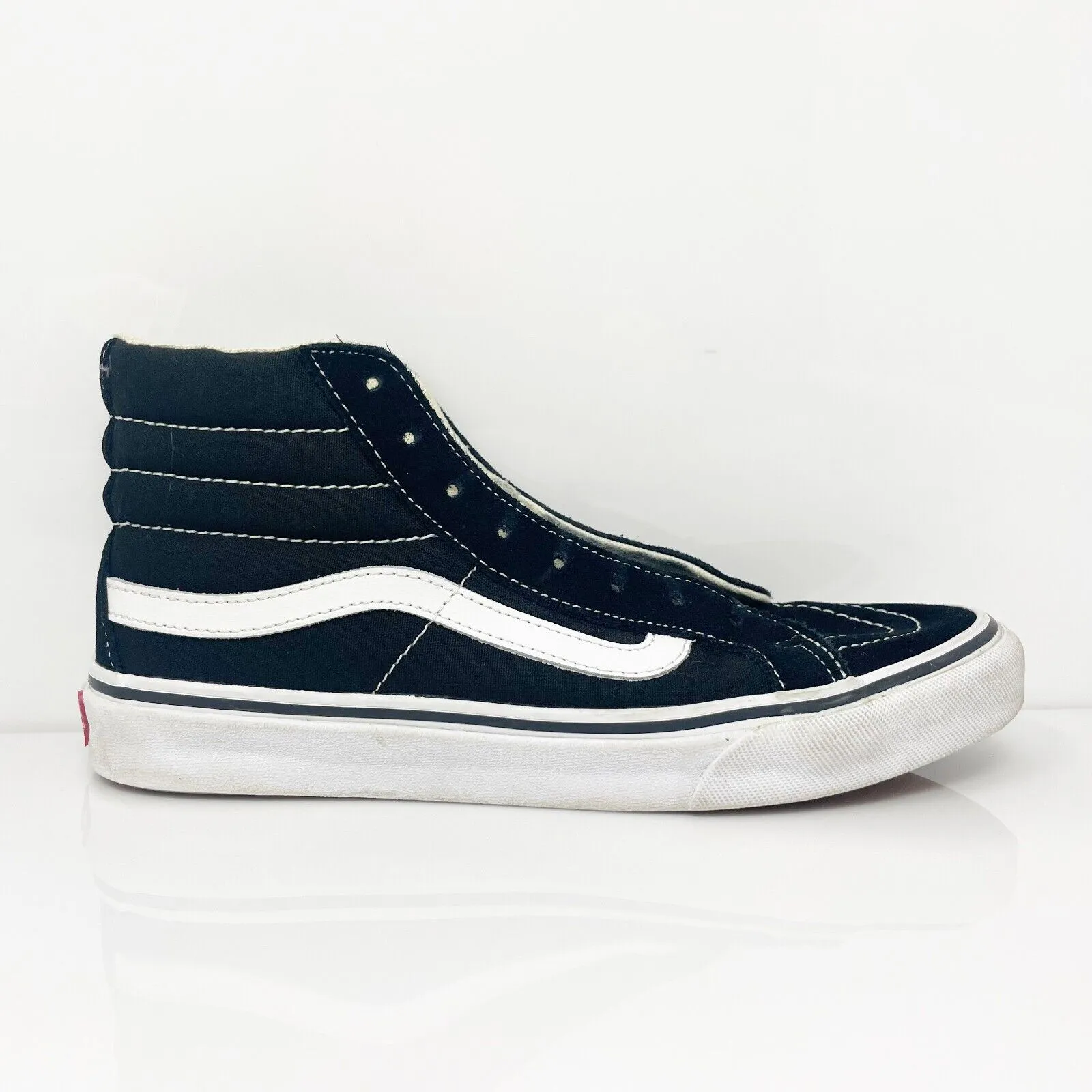 Vans Unisex Sk8 Hi 721278 Black Basketball Shoes Sneakers Size M 7 W 8.5