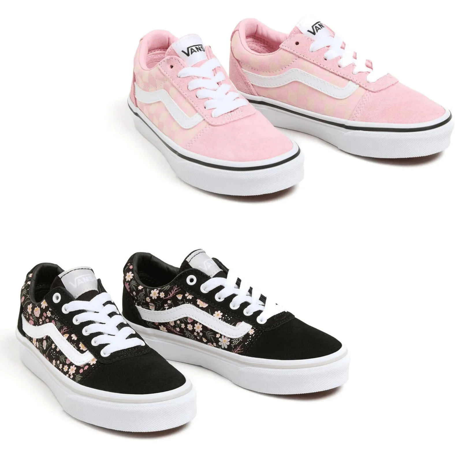 Vans Womens Ward Canvas Low Rise Trainers