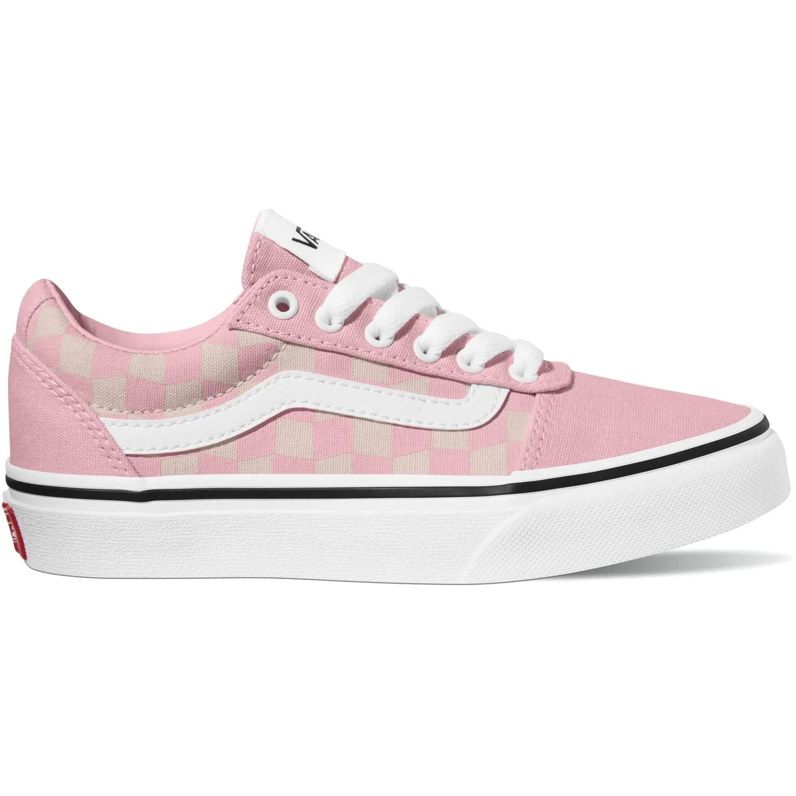 Vans Womens Ward Canvas Low Rise Trainers