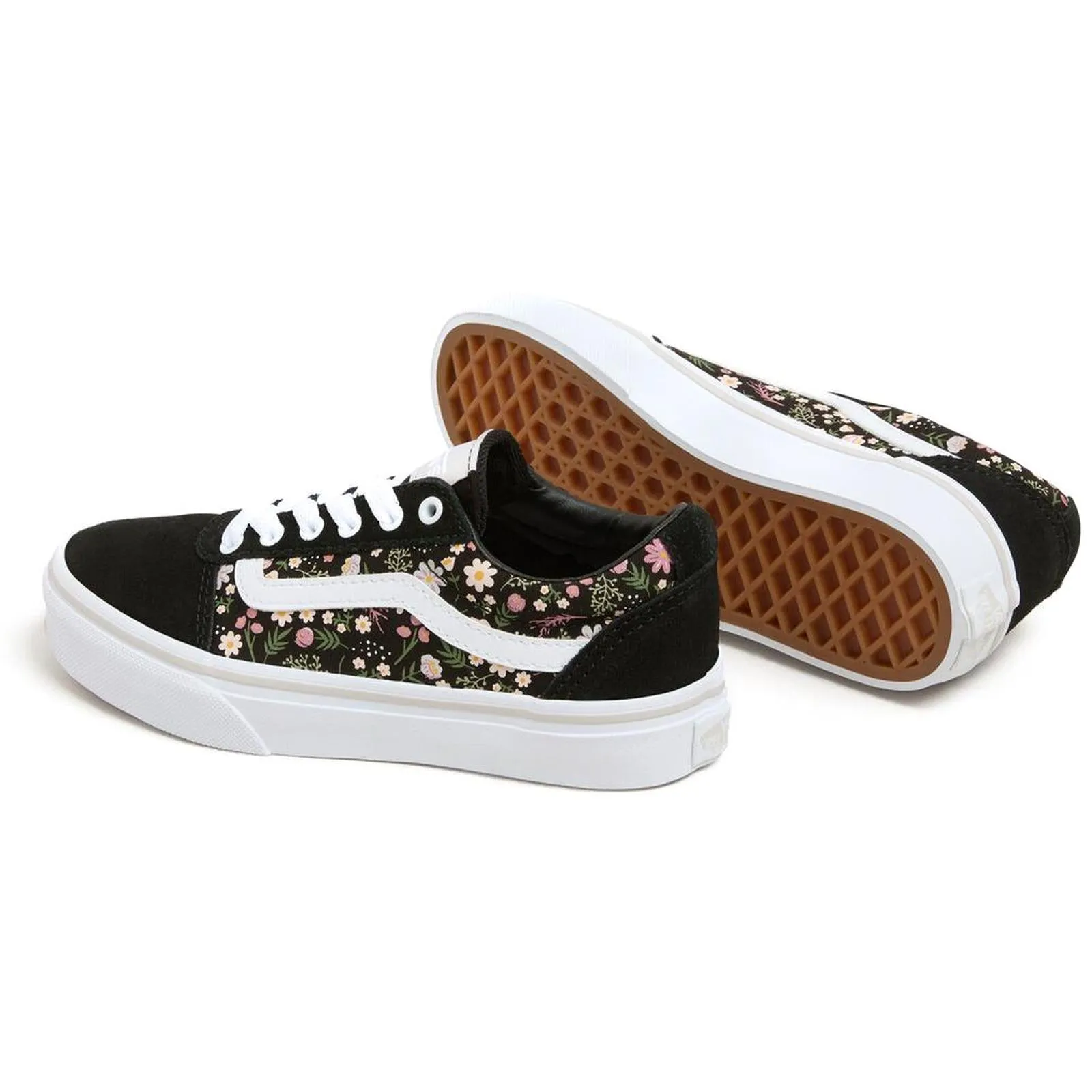 Vans Womens Ward Canvas Low Rise Trainers