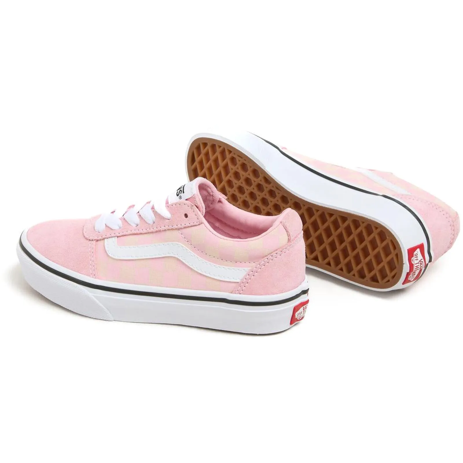 Vans Womens Ward Canvas Low Rise Trainers