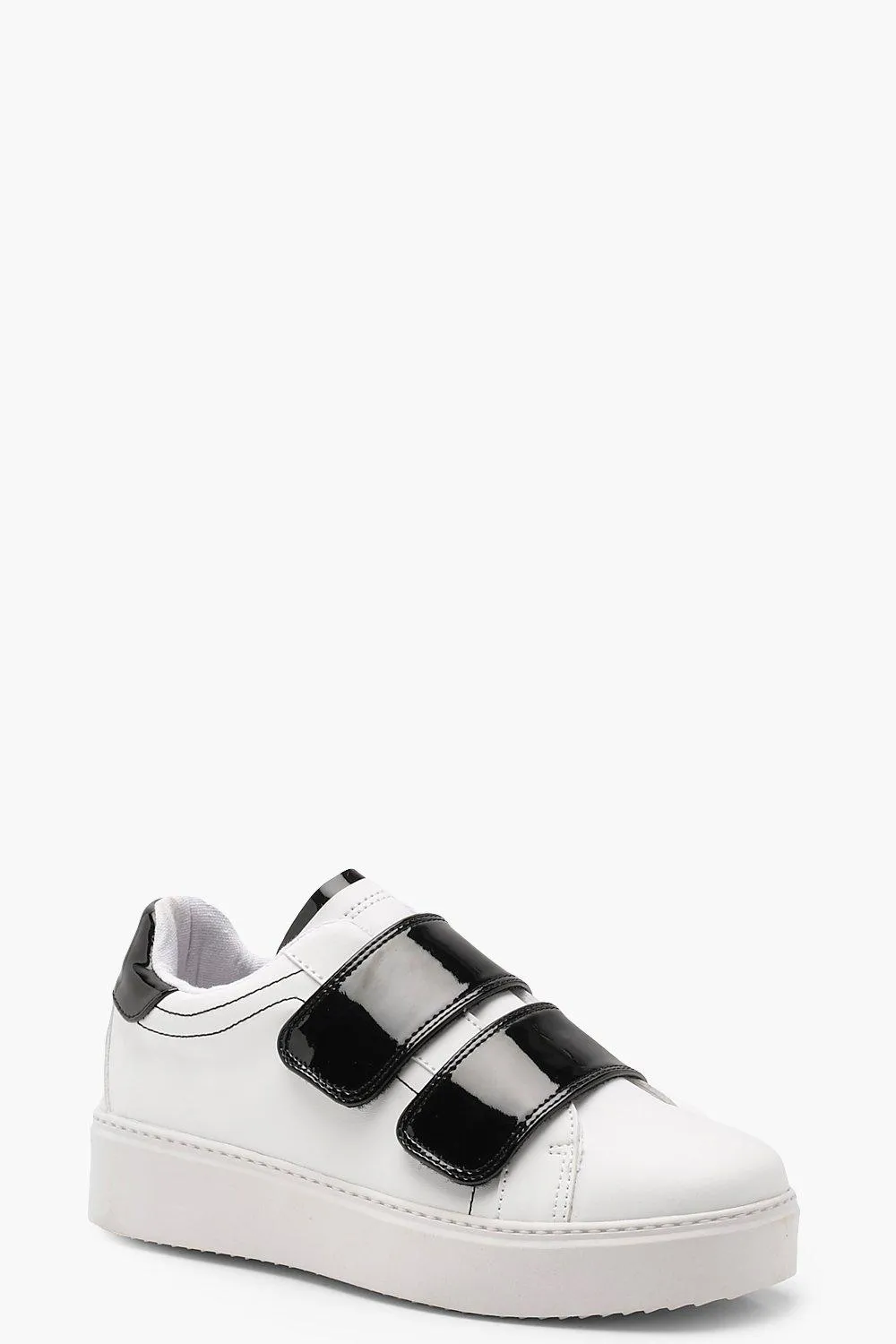 Velcro Strap Platform Sneakers