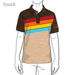 Vintage Striped - Official OGA Kids Polo