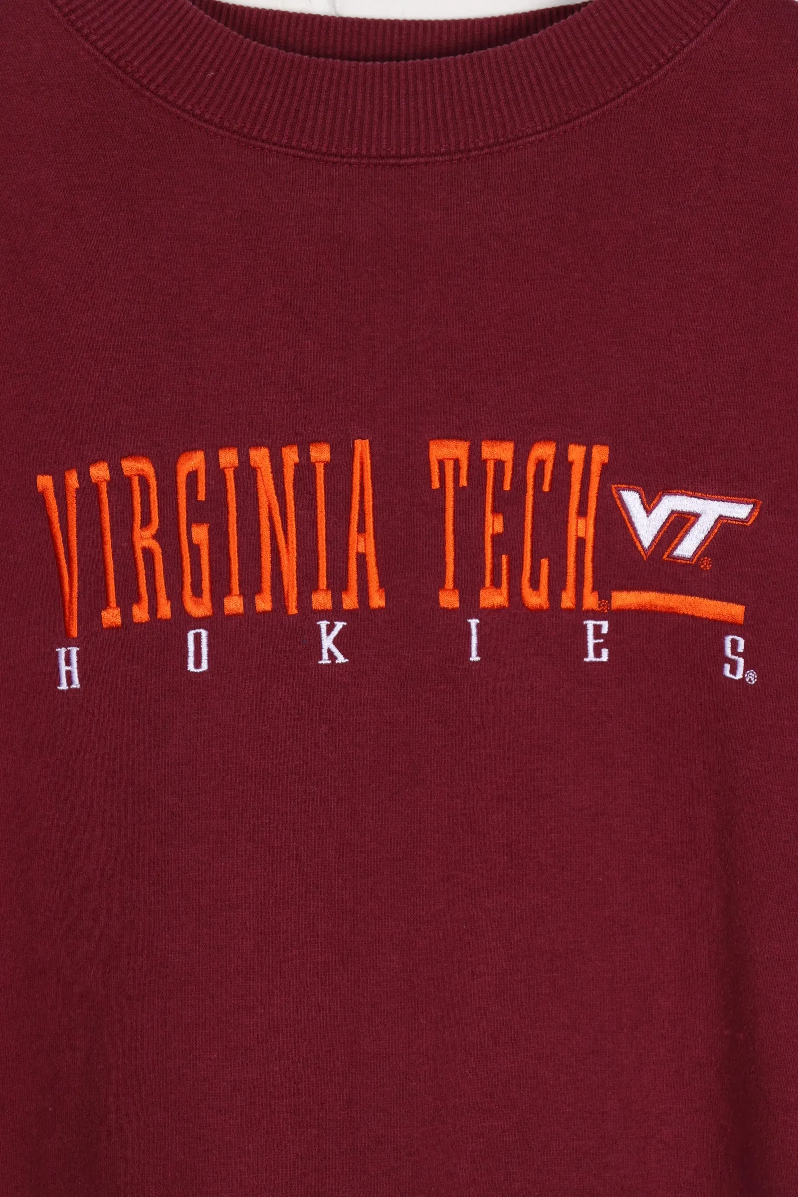 Virginia Tech Hokies XL Embroidered College STARTER Sweatshirt