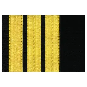 Gold Pilot Epaulettes - Full Length Board