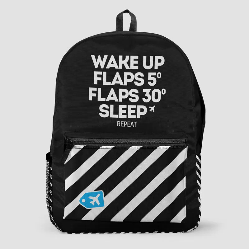 Wake Up Flaps - Backpack can be rewritten as Flap Backpack - Awakening.