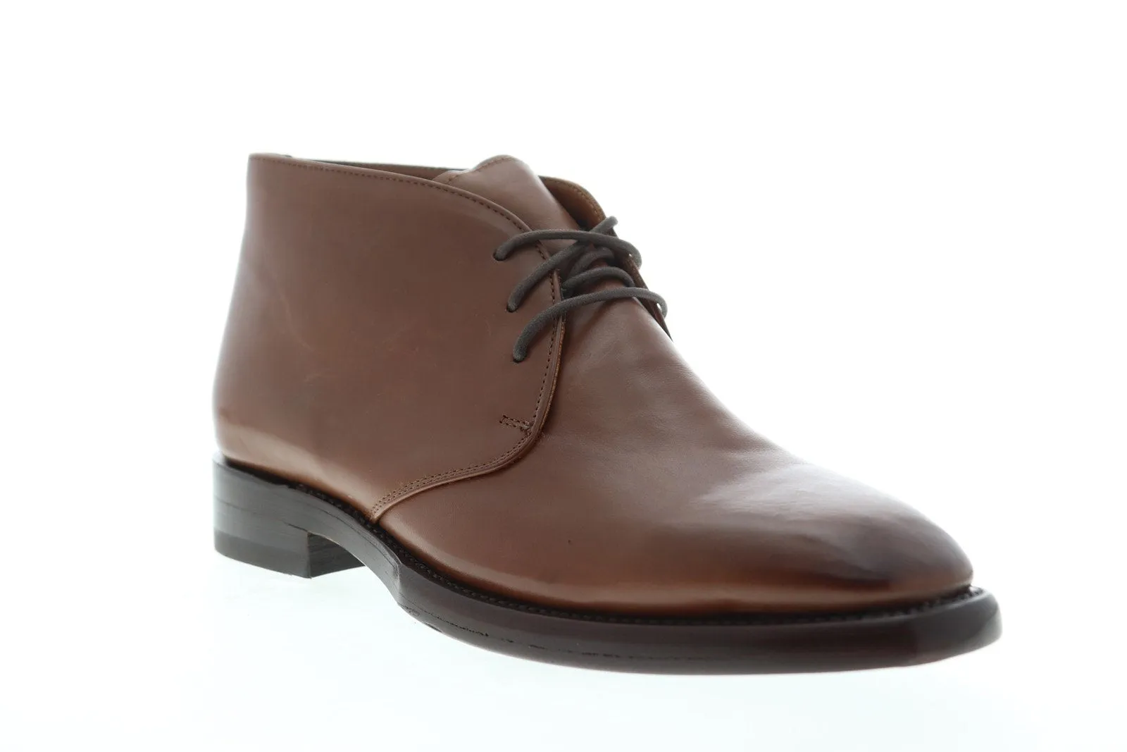 Weston Chukka Boots - Brown Leather Lace Up Chukkas for Men