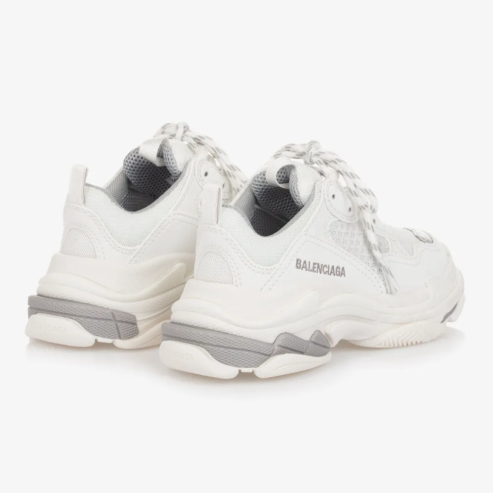 White Triple S Trainers