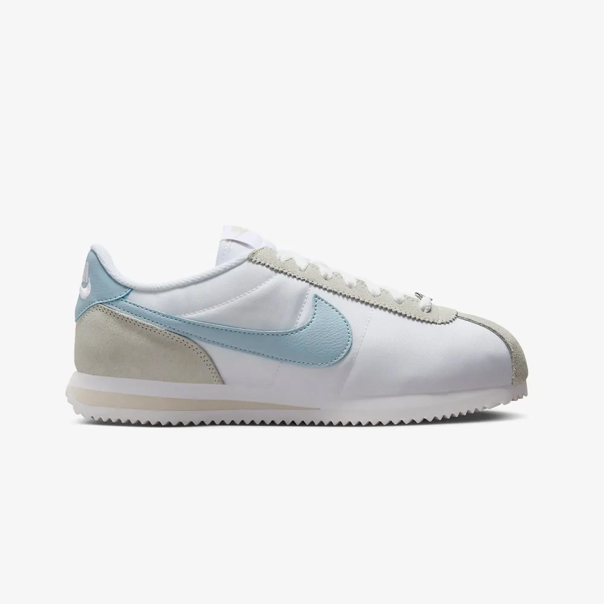 WMN'S NIKE CORTEZ WHITE LIGHT ARMORY BLUE LIGHT OREWOOD BROWN