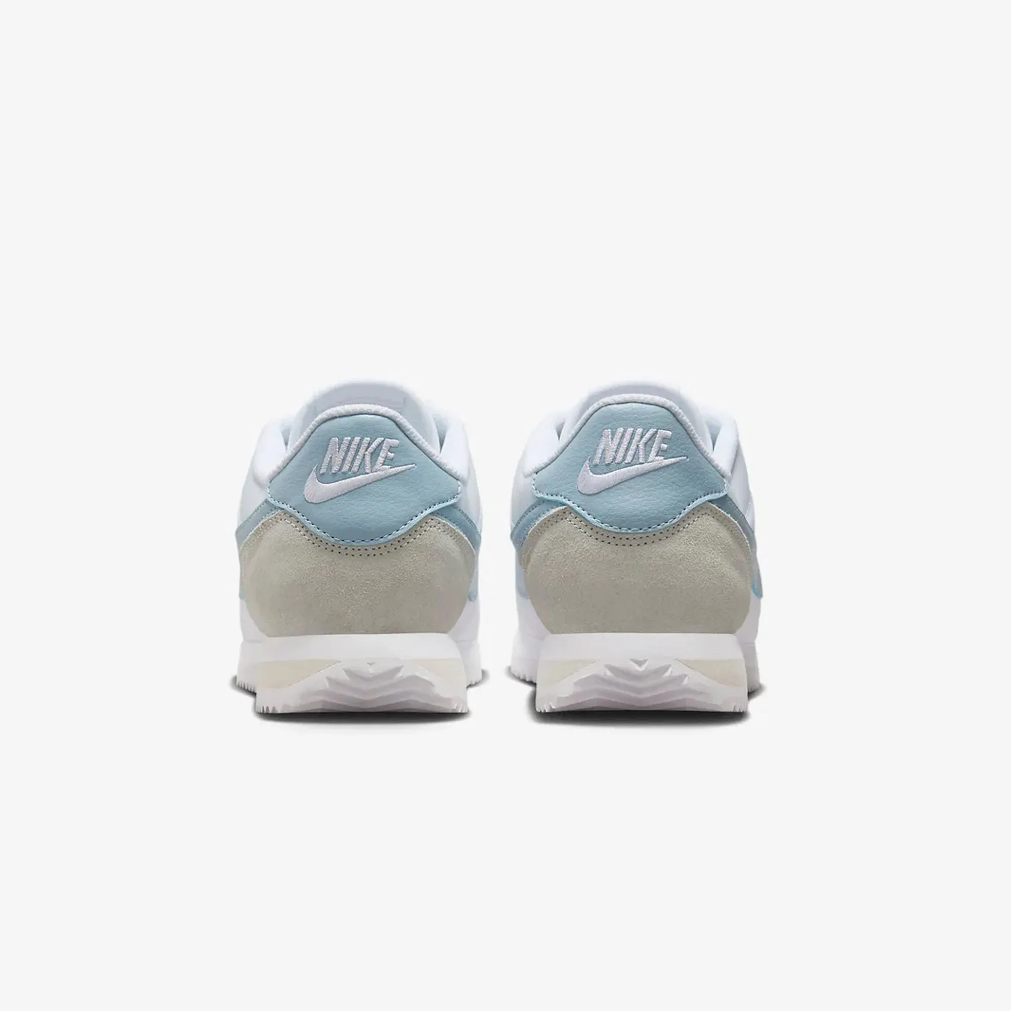 WMN'S NIKE CORTEZ WHITE LIGHT ARMORY BLUE LIGHT OREWOOD BROWN