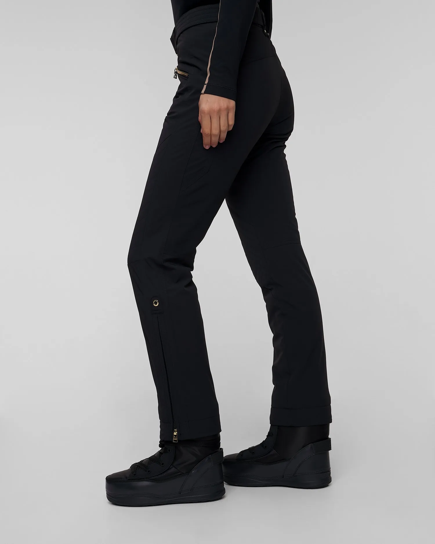 Women's black ski trousers BOGNER Fraenzi1 11594815-26