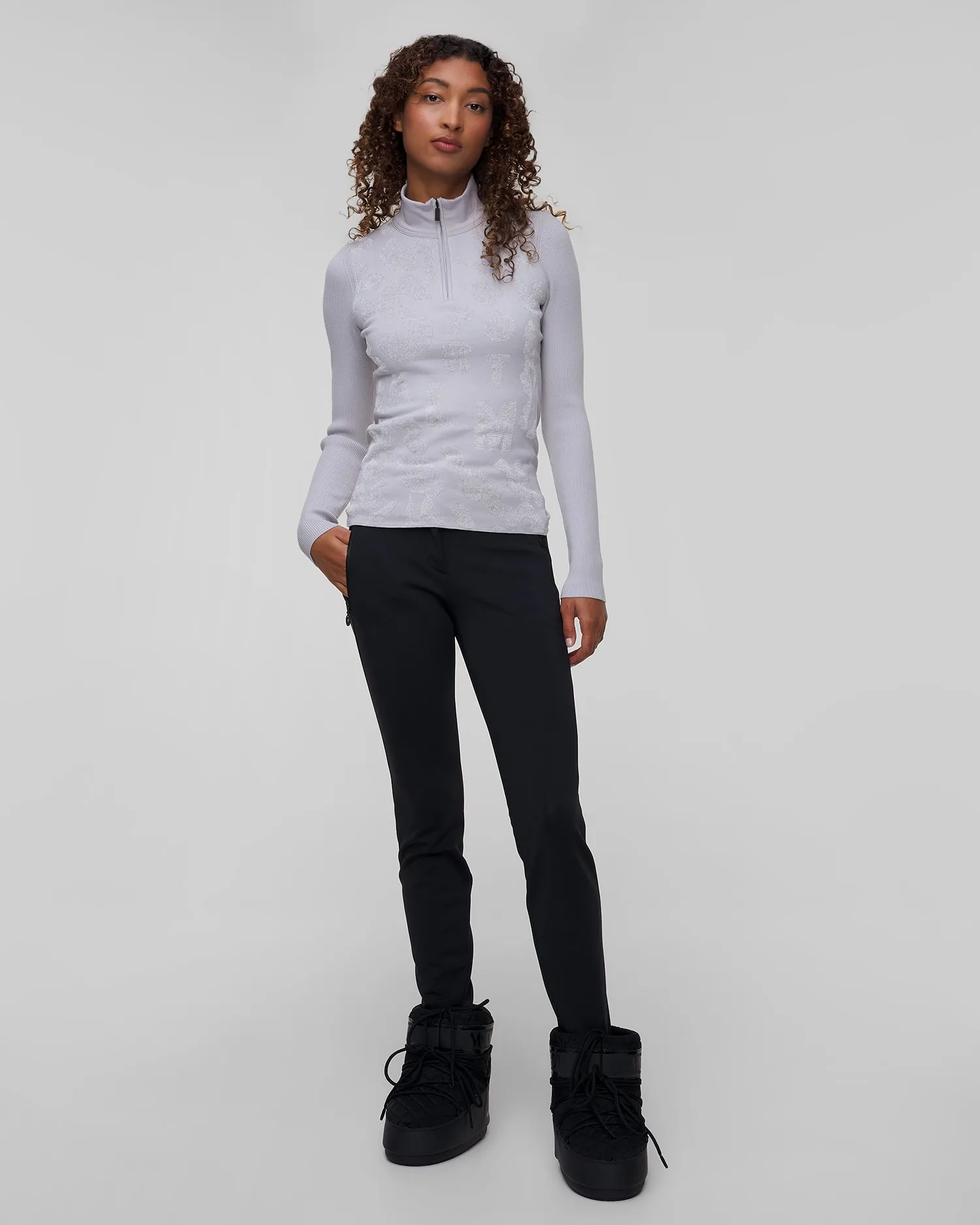 Women's black ski trousers Sportalm 1828008545-5900