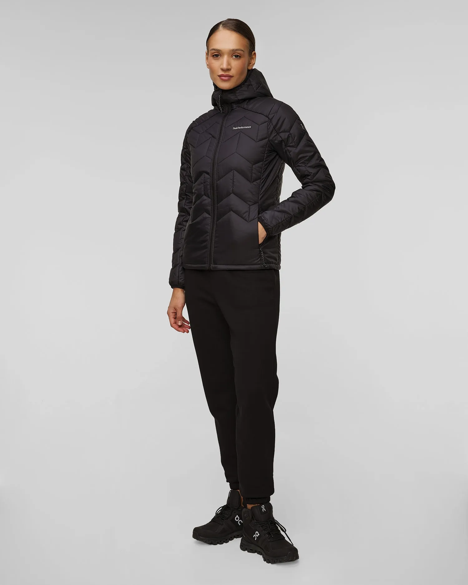 Women's insulated jacket Peak Performance Elevate Hood G79805040-50