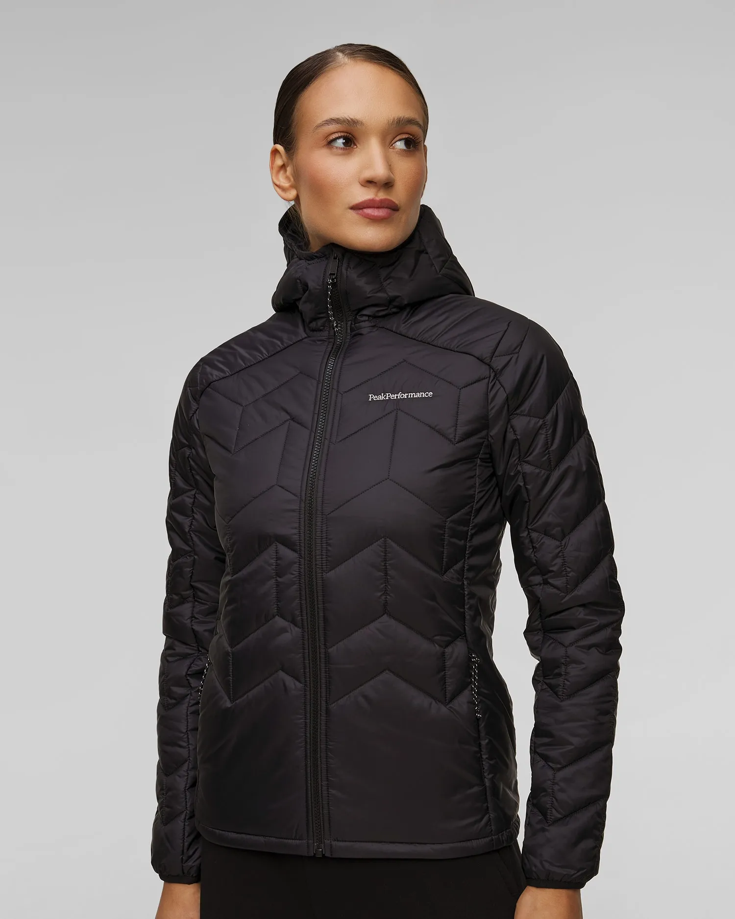 Women's insulated jacket Peak Performance Elevate Hood G79805040-50