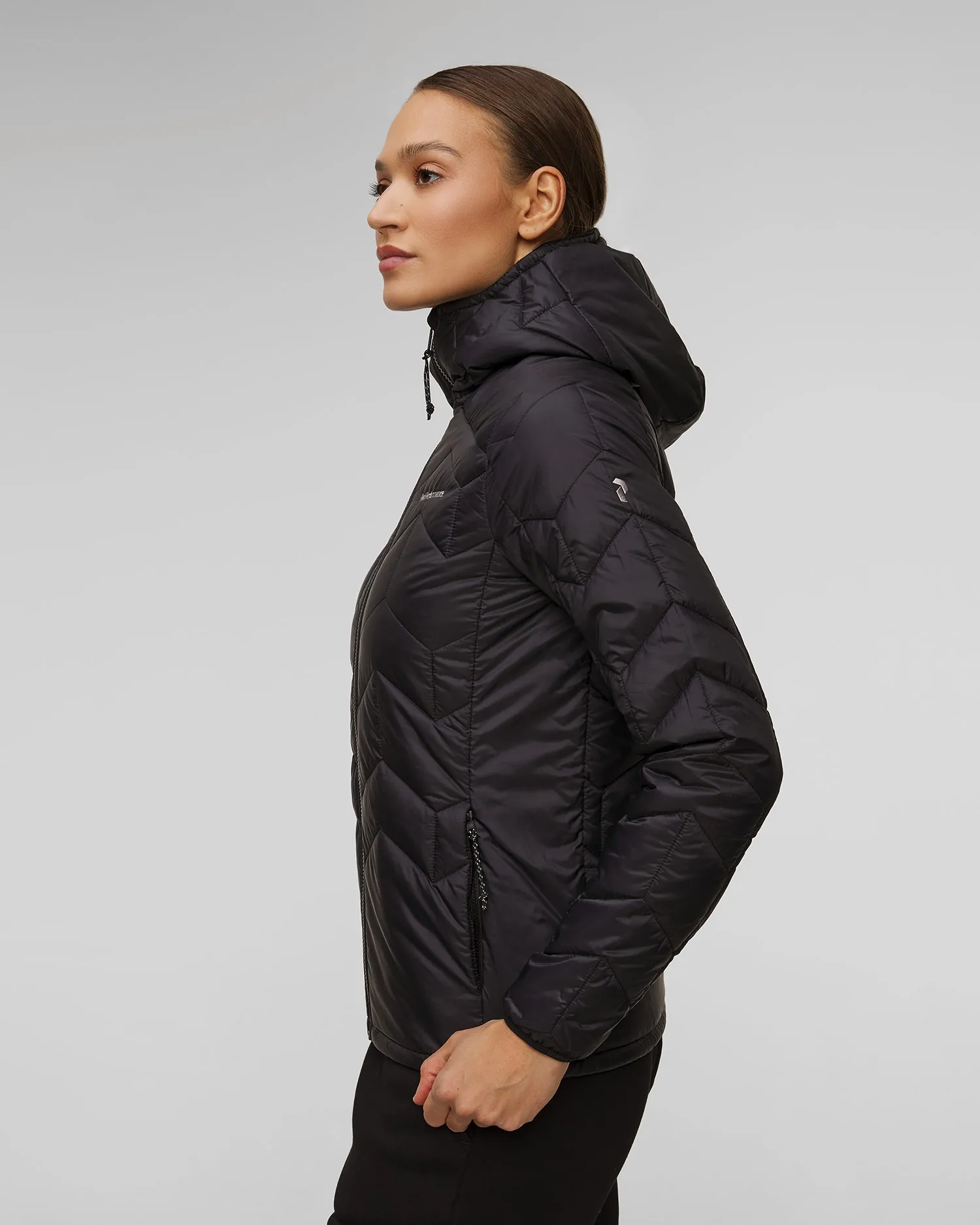 Women's insulated jacket Peak Performance Elevate Hood G79805040-50