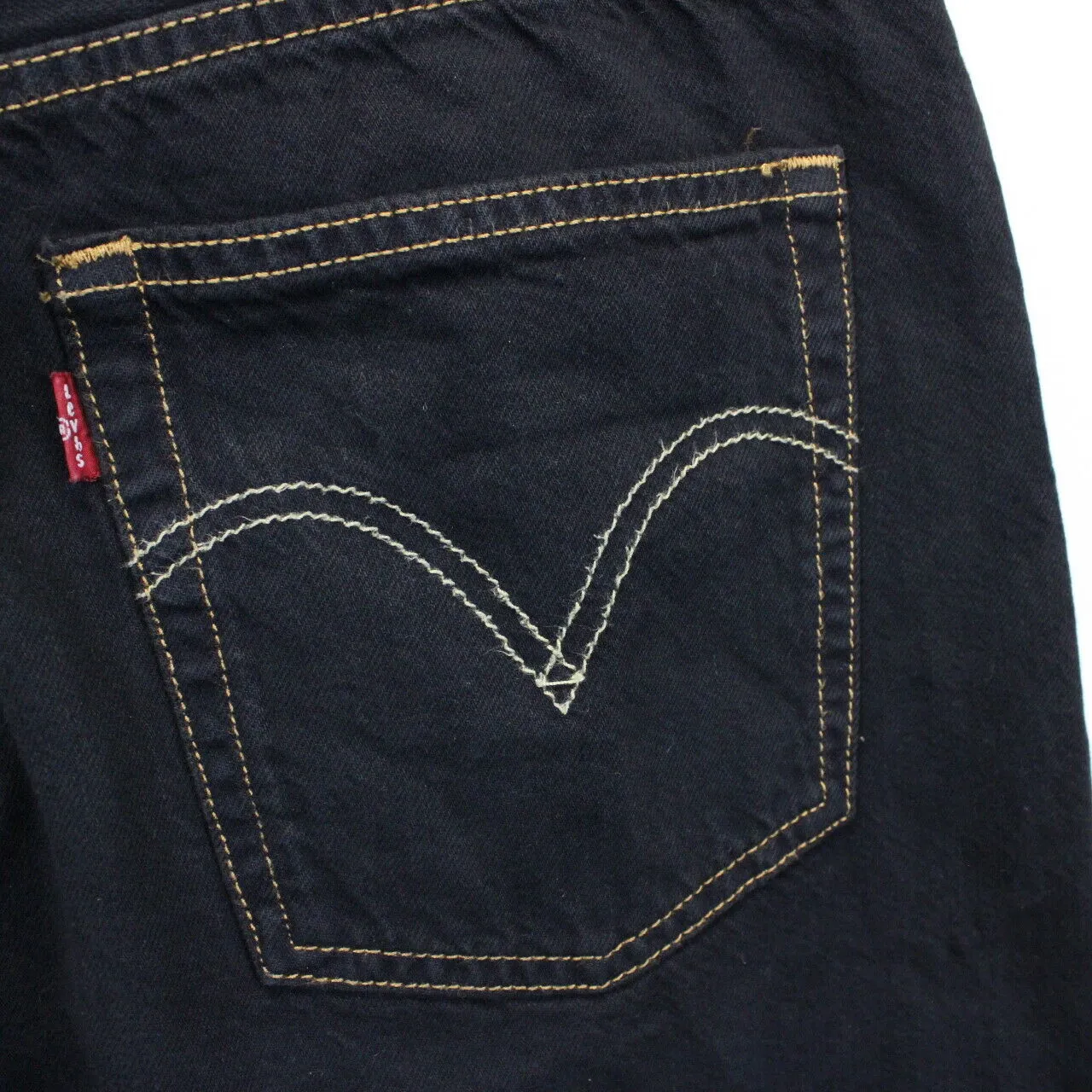 Womens LEVIS 501 CT Jeans Black | W34 L26