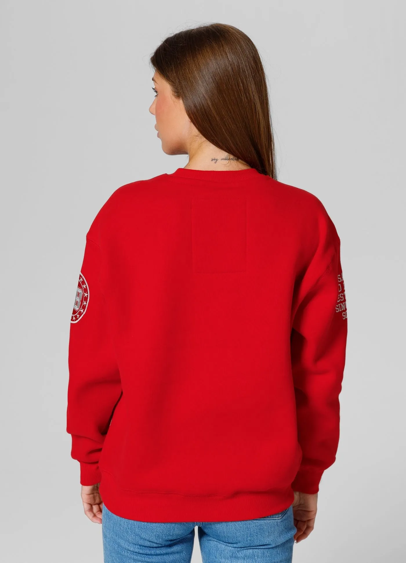 Women's oversize sweatshirt Tyrian