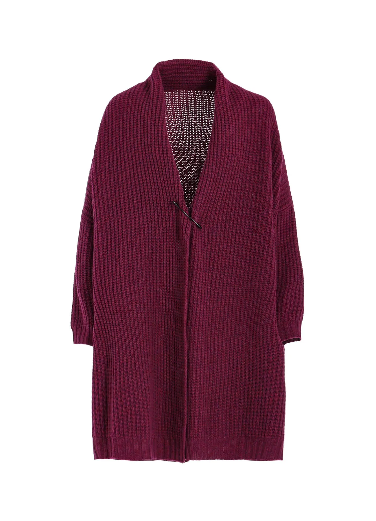 WOOL KNIT CARDIGAN