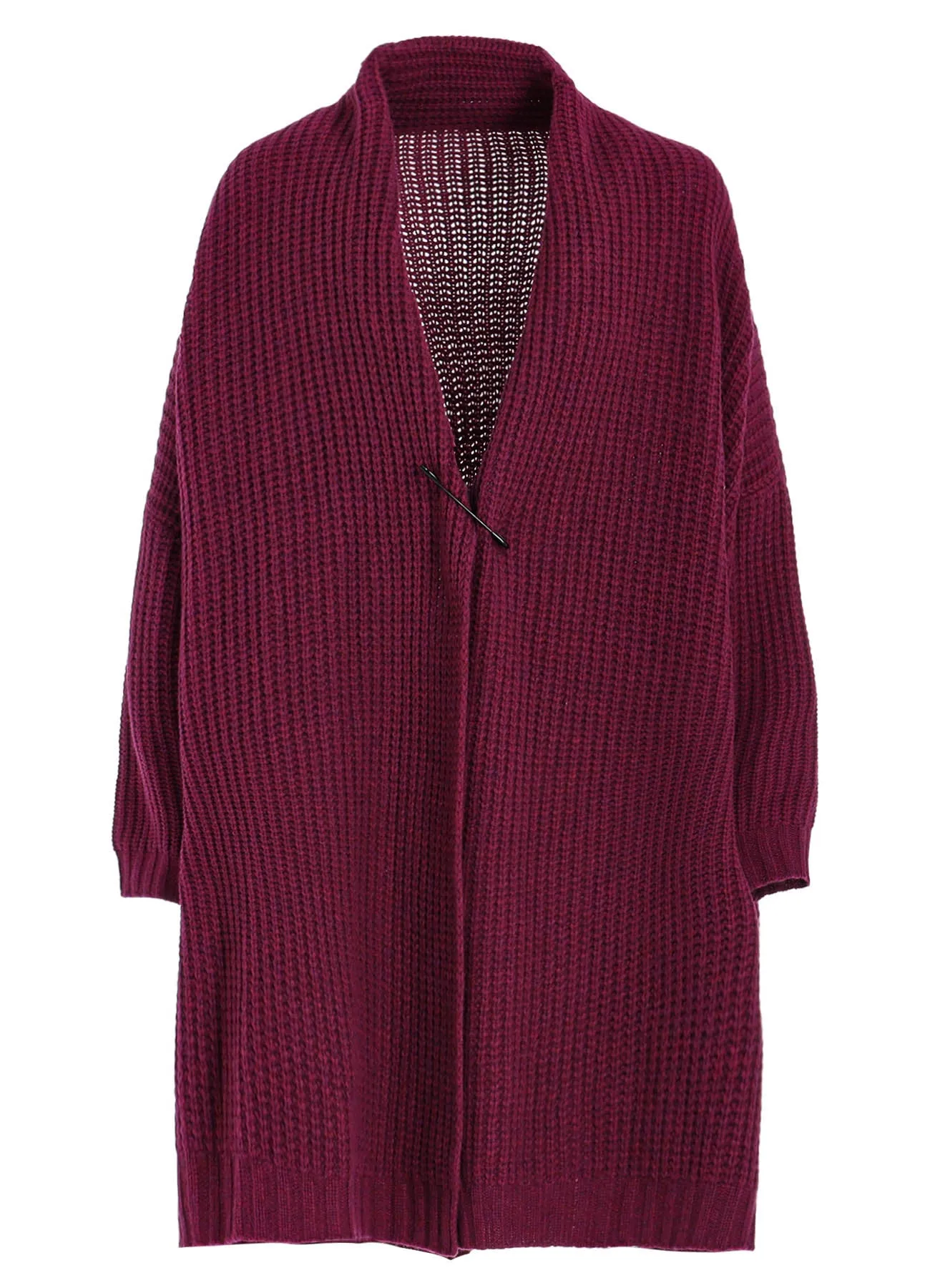 WOOL KNIT CARDIGAN