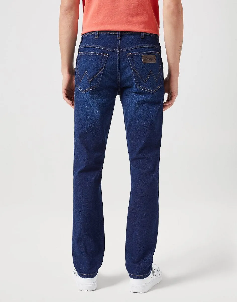 Wrangler Texas Slim Denim Jeans Night Shade