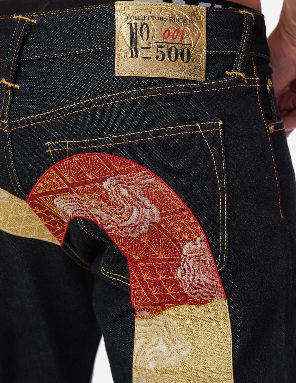 Year of the Ox Slim Straight fit Denim Jeans