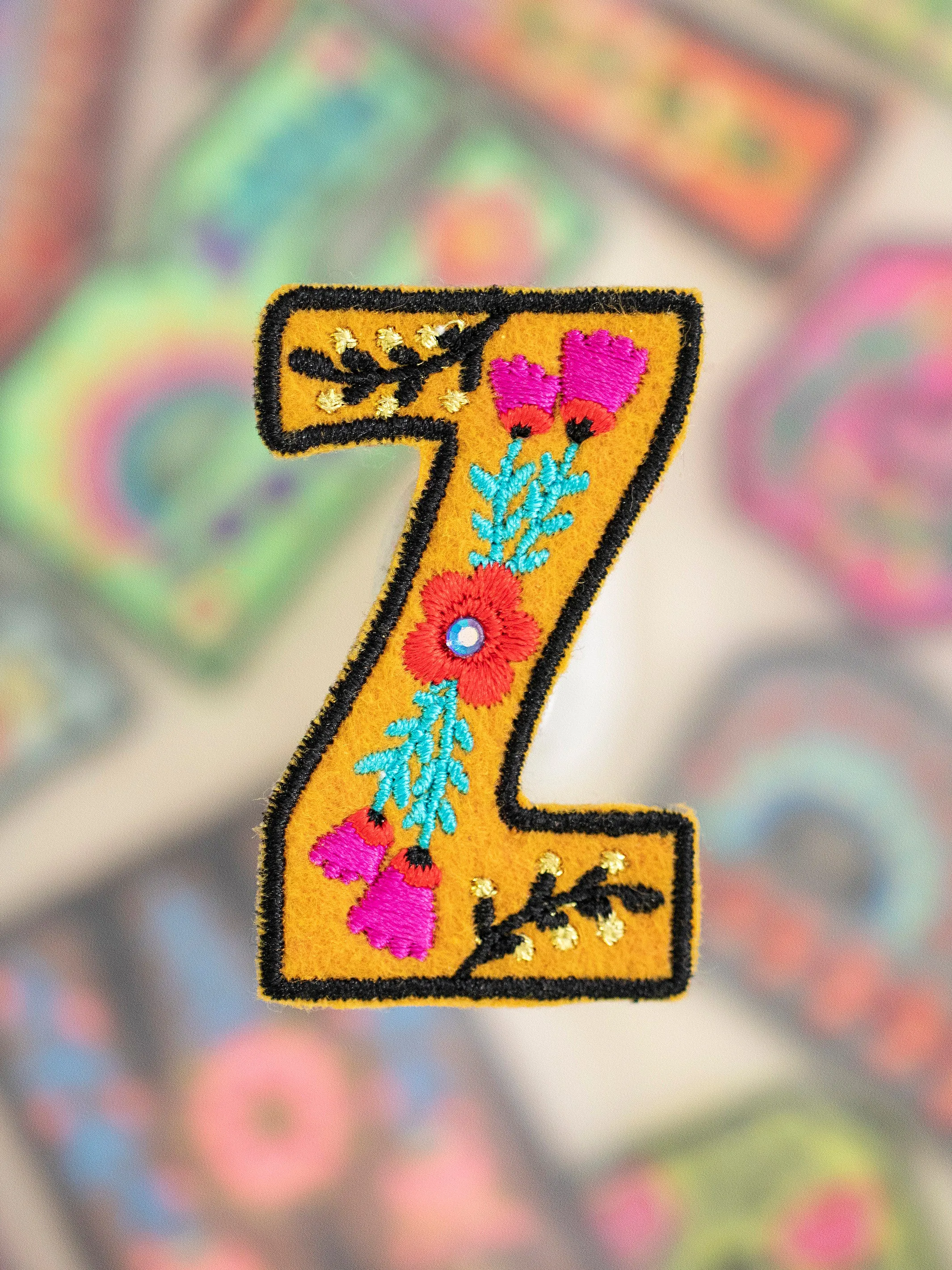 Z Letter Patch Adhesive - Alphabet Sticker Patch - Z